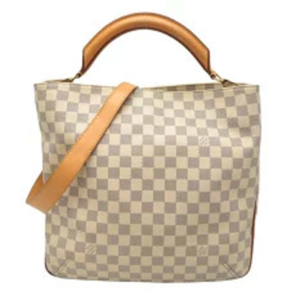 Louis Vuitton Sophie Tote Bag Damier Azur White